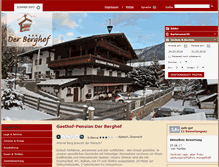 Tablet Screenshot of berghof-alpbach.com